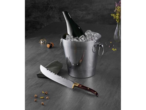 Lion Sabatier Champagnesabel 27 cm i stål/træ, Laguiole 